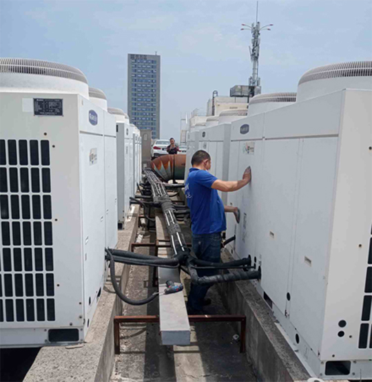 秀山中央空调制热和不制冷系统维修方法